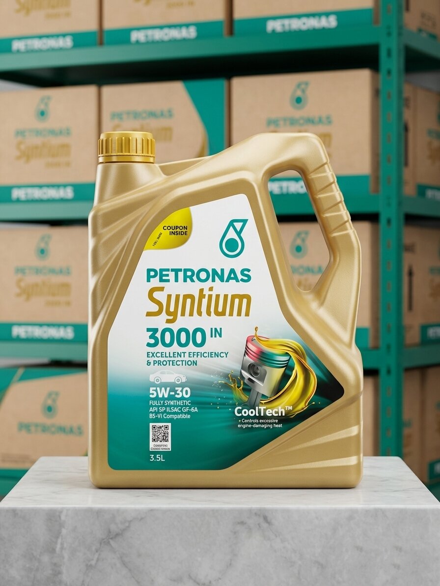 Petronas Syntium 3000 IN 5W-30 Fully Synthetic Engine Oil